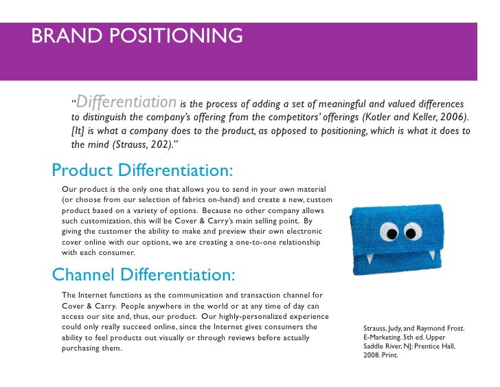 explain how a company differentiates its products from competitors? products. product differentiation ppt
